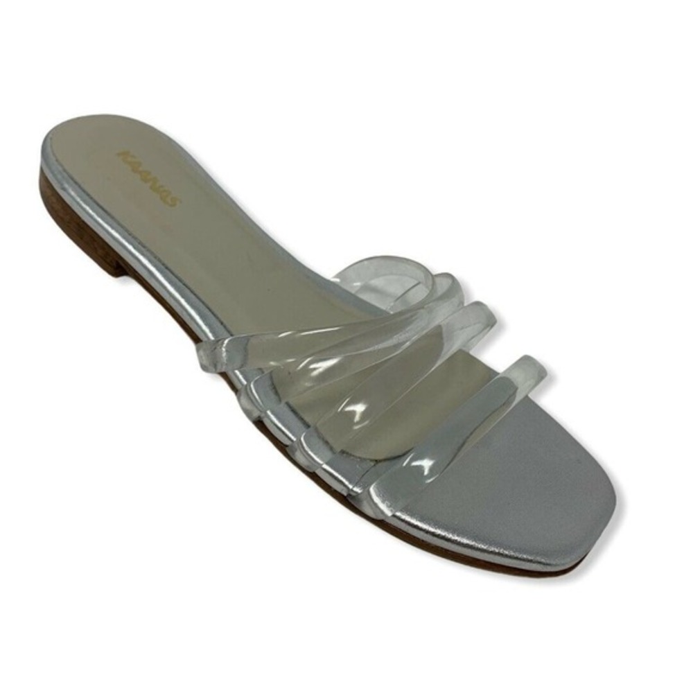 Kaanas Toulouse Strappy Flat Sandal‎ Size 6 New